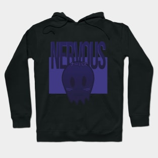 Kawaii Nervous Ghost Hoodie